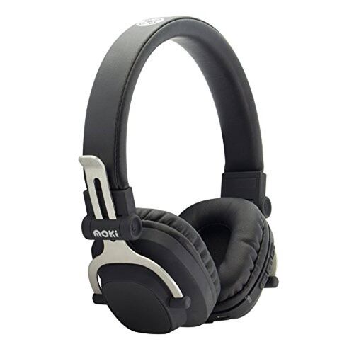Audifonos Diadema Bluetooth con Cable Extraíble para Niño Y Niña Exo Negro Moki