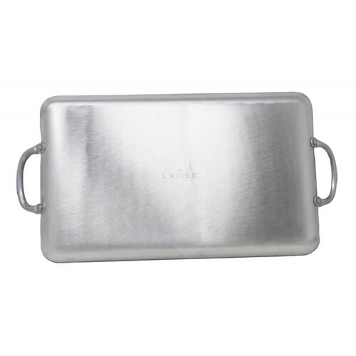 Plancha Charola Texas Grill Stone Y Pinzas Lamex 6503 6