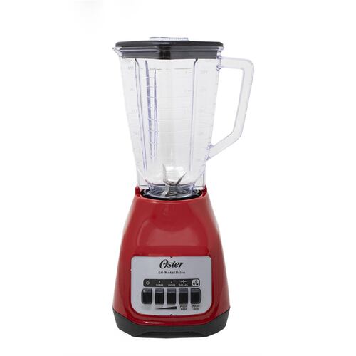 Licuadora 2 Velocidades + 2 Pulso Vaso de Plastico Rojo Oster BLSTKAPRPB.