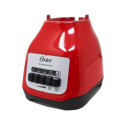 Licuadora 2 Velocidades + 2 Pulso Vaso de Plastico Rojo Oster BLSTKAPRPB.