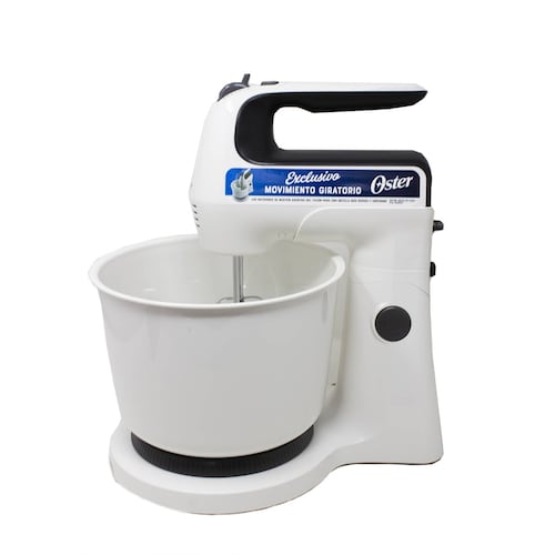 Batidora de Mano Y Pedestal 6 Vel Blanca Oster FPSTHS3610.