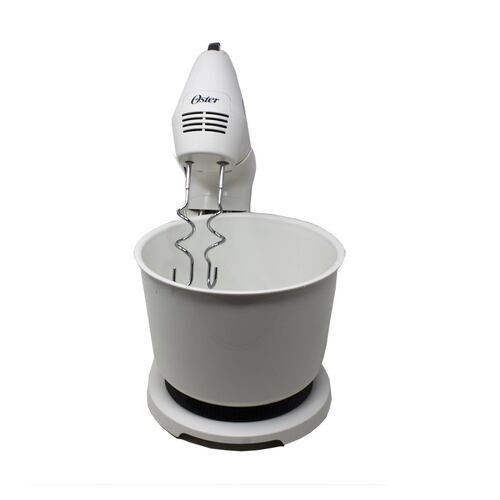 Batidora de Mano Y Pedestal 6 Vel Blanca Oster FPSTHS3610.