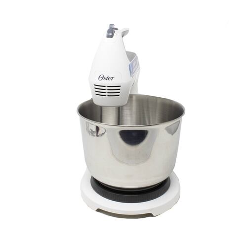 Batidora de Mano Y Pedestal 6 Vel Blanca Oster FPSTHS3610.