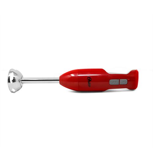 Batidora de Inmersión con Vaso Roja Oster FPSTHB2610R.
