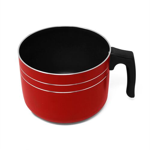Batería de Cocina 7 Piezas con Antiadherente Rubí Roja Lamex 6502-9.