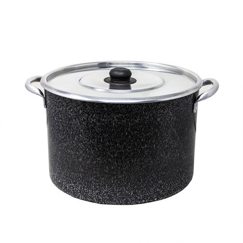 Olla 30 cm Antiadherente Stone con Tapa de Aluminio Lamex 6753-5.