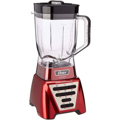 Licuadora 3 Velocidades+ Funciones + Pulso Vaso Tritan Roja Oster Xpert Blst3a.