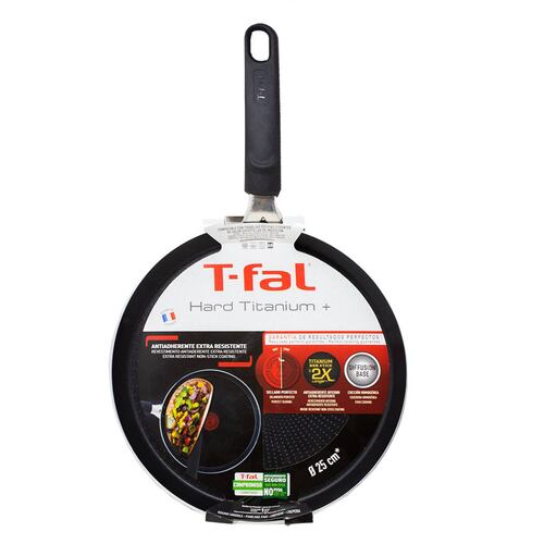 Crepera Antiadherente 25 cm Hard Titanium T FAL C3821082