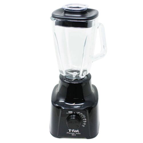 Licuadora 8 Velocidades Vaso de Vidrio Power Mix Negra T FAL LN2898MX.