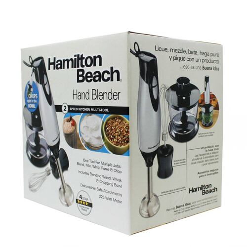 Batidora de Inmersión 2 Velocidades Con Accesorios Hamilton Beach 59765