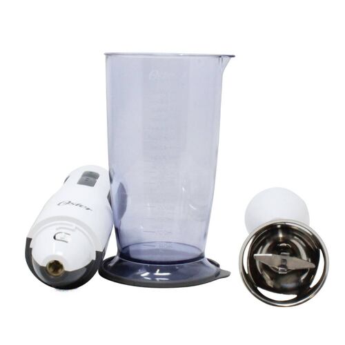 Batidora De Inmersión Con Vaso Blanca Oster Fpsthb2610w