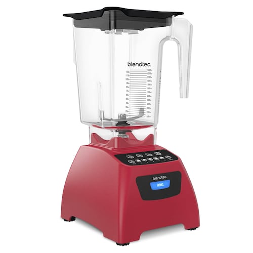 Licuadora 5 Velocidades + Pulso Profesional Classic 575 Roja Blendtec