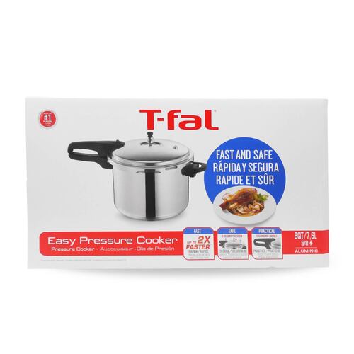 Olla De Presión Express 8 Q Easy Pressure Cooker T fal 92180PC