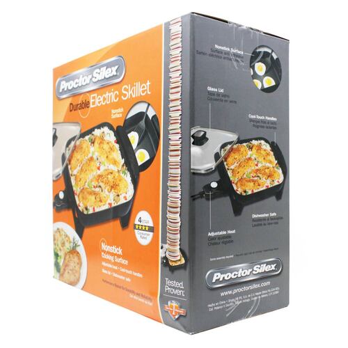 Sartén Eléctrico con Antiadherente Electric Skillet Proctor Silex 38526