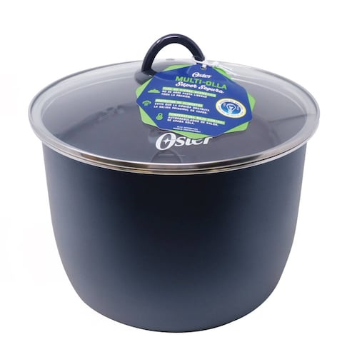 Olla Multicocción 14 Funciones 7.5 L con Cerámica y Tapa de Vidrio Oster CKSTPCEC8801.