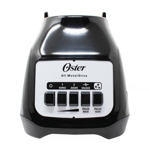 Licuadora 2 Velocidades + 2 Pulso Vaso de Plastico Negro Oster BLSTKAPBRD