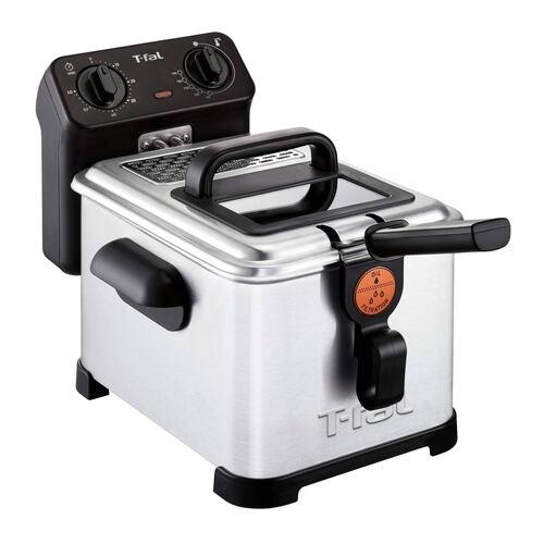 Freidora 3 L Filtra PRO Semiprofesional Acero Inoxidable T FAL FR512053