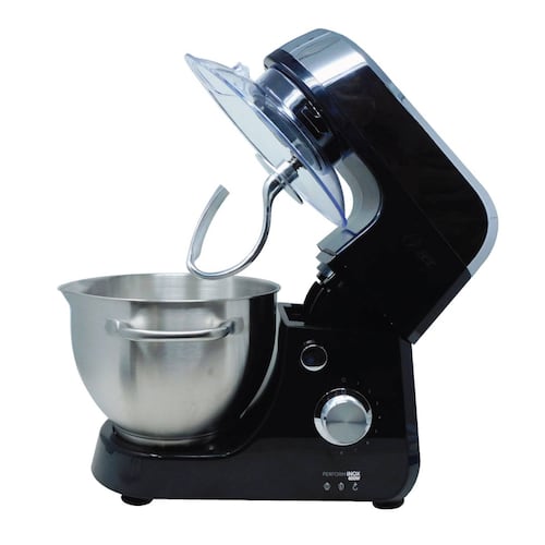 Batidora de Pedestal Planetaria 8 Velocidades Tazon de Acero Inoxidable Negro Oster Fpstsm2711.