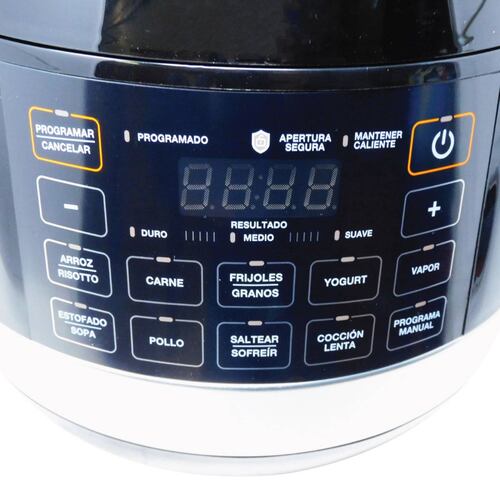 Olla Multicocción 4.8 L con 14 Programas Multichef T-FAL CY426850.