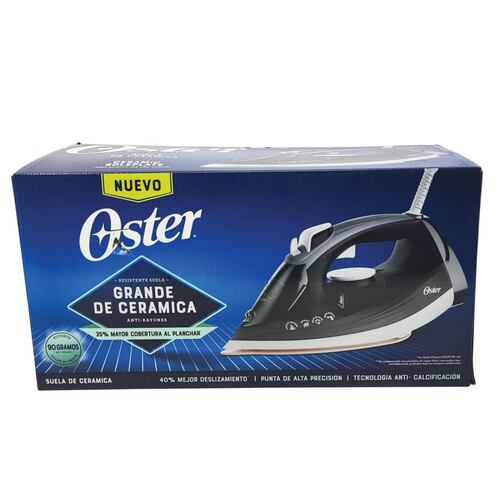 Plancha de Vapor con Suela Cerámica Gris Oster GCSTEP2501.