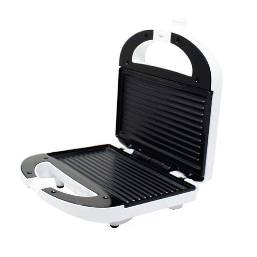 Sandwichera 2 Piezas Placa Antiadherente Blanca Ufesa Sw7140