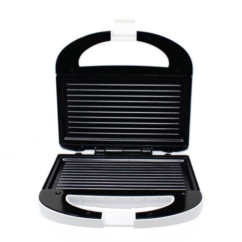 Sandwichera 2 Piezas Placa Antiadherente Blanca Ufesa Sw7140