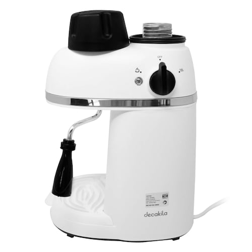 Cafetera de Expresso 3.5 Bares Blanca Decakila KUCF007W.