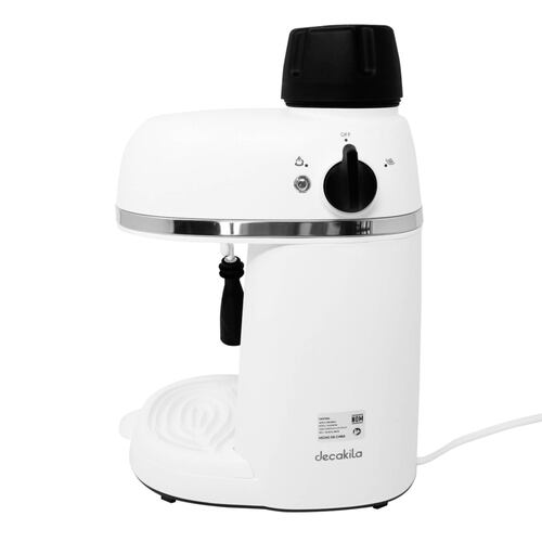 Cafetera de Expresso 3.5 Bares Blanca Decakila KUCF007W.