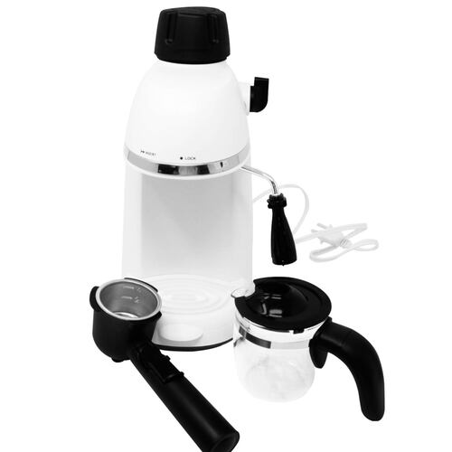 Cafetera de Expresso 3.5 Bares Blanca Decakila KUCF007W.