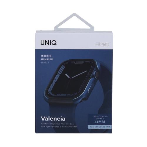 Funda Valencia Para Apple Watch 40 41 Mm Cobalt Blue Uniq.