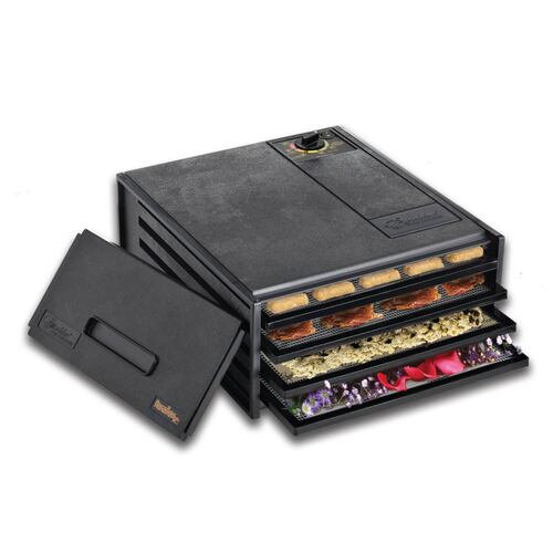 Deshidratador De Alimentos 4 Charolas P negra Excalibur 2400