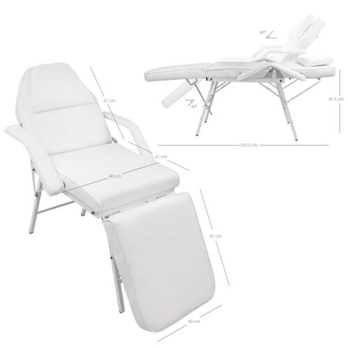 Cama para Facial Masaje Fisioterapia Tatuaje Depilacion Portatil