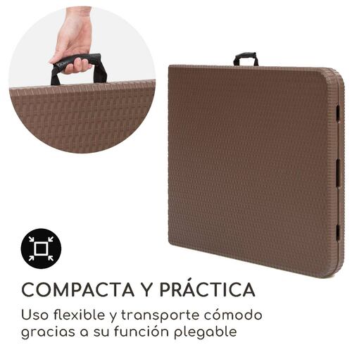 Tablón Plegable De Plástico 180 Metros Rattan Z