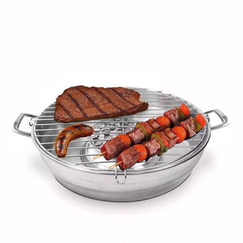 Practi Asador Aluminio Aquila A7584 Plata 34cm