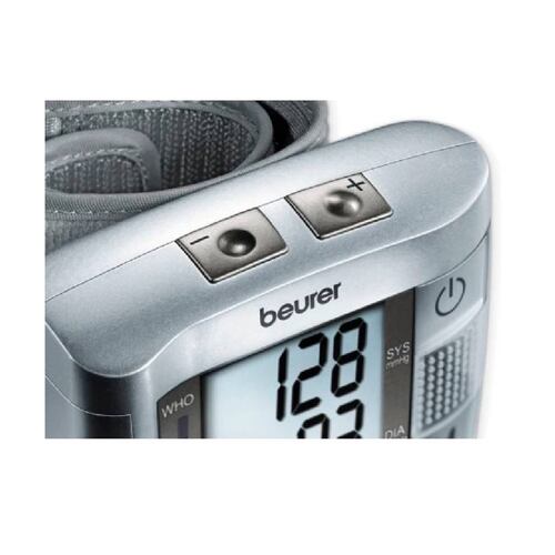 Medidor Digital Presión Pulso C/Voz Gris BC19 Beurer.