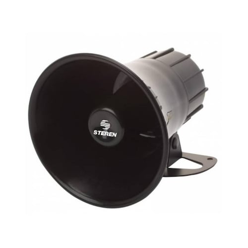 Sirena Redonda 15W 1 Tono 13.2cm Plástico Seguridad Steren