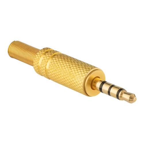 Conector Audio Plug Macho 3.5mm 4 Secciones Trrs Steren