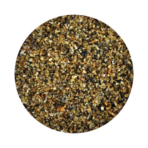 3Kg Arena Silica Grano Oro Acuario Decoración Pecera Lomas