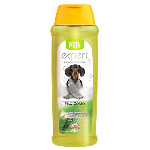 Shampoo Expert Perro Pelo Corto 500ml Revitaliza Fancy Pets