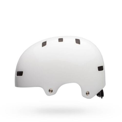 Casco BELL BMX LOCAL Blanco Bicileta Ciclismo Skate Street Grande 59-61.5cm