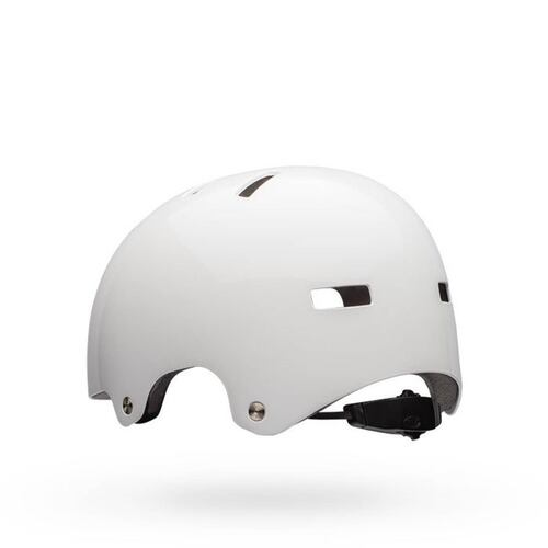 Casco BELL BMX LOCAL Blanco Bicileta Ciclismo Skate Street Grande 59-61.5cm