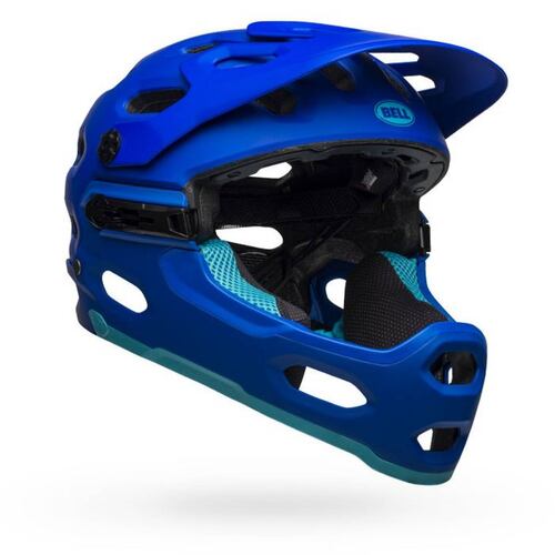 Casco BELL Enduro SUPER 3R MIPS Azul Bicicleta Ciclismo Grande 58-62cm