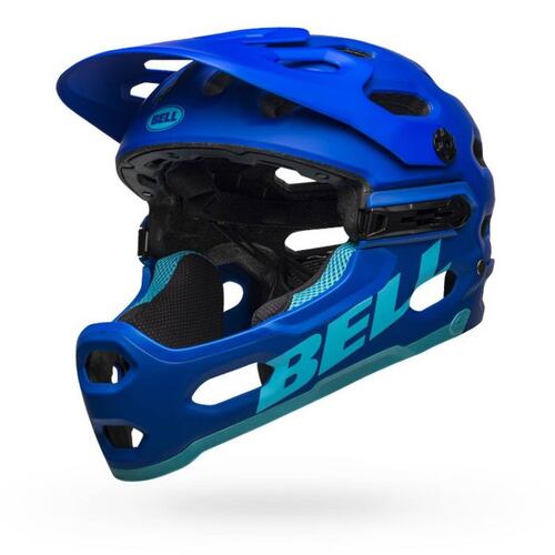 Casco BELL Enduro SUPER 3R MIPS Azul Bicicleta Ciclismo Grande 58-62cm