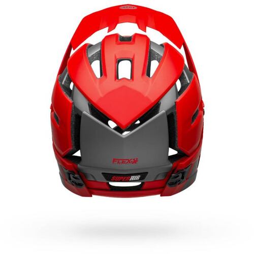 Casco BELL SUPER AIR R MIPS Rojo/Gris Bicicleta Ciclismo Grande 58-62cm