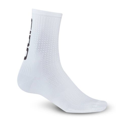 Calcetines GIRO HRC TEAM Blanco Negro Bicicleta Ciclismo Chico 23-25cm