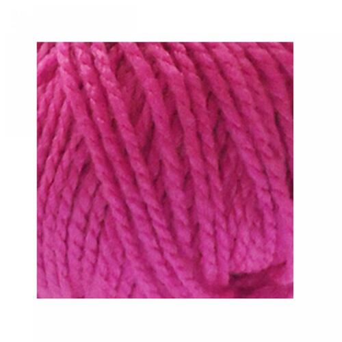 Bolsa 6 Pzas Estambre Liso Brillante Kiddy Rosa Mexicano 0737 Soft Cisne Coats