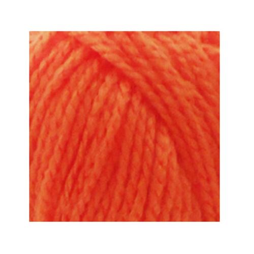 Bolsa 6 Pzas Estambre Liso Brillante Kiddy Naranja 0667 Soft Cisne Coats
