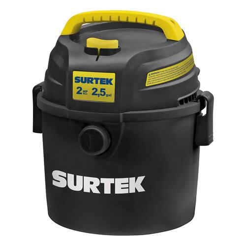 Aspiradora 2.5 Galones Función Seco O Mojado 6HP Surtek