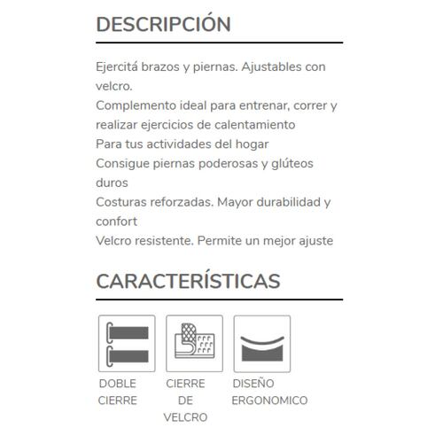 Par De Polainas Stingray Para Tobillo 2 Libras (907gr) Sfpol