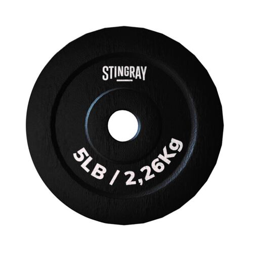 Disco De Pesa Stingray 5 Libras (2.26kg) Hierro Fundido.
